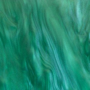 Green marbled texture with fluid patterns